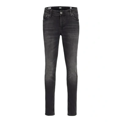 Image of Jack &amp; Jones Junior Jjiliam Jjoriginal Jeans Skinny Fit for kids, Size: 14y, Black denim