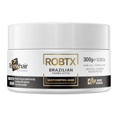 Image of Renew Hair Professional RO BTX 300gr Botosmart Brazilian Treatment Anti Frizz Thermo Active Multi Control, Volume Reduce, Shine,Soft,Salon finish