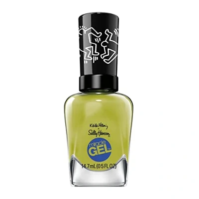 Image of Miracle Gel Keith Haring 920 Go Figures by Sally Hansen for Women 0.5 oz Nail Polish