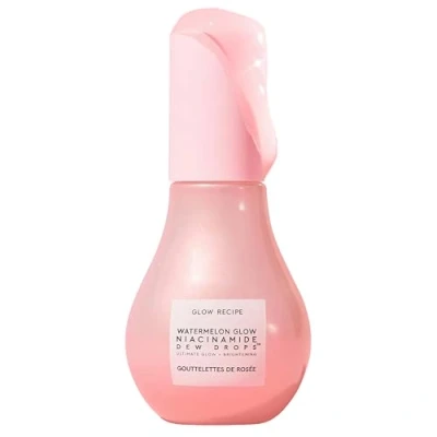 Image of Glow Recipe Niacinamide Dew Drops Face Serum Hydrating Skin Care &amp; Illuminating Makeup Primer for Dewy, Glass Hyaluronic Acid Brightening, Plumping, Highlighting (40ml)