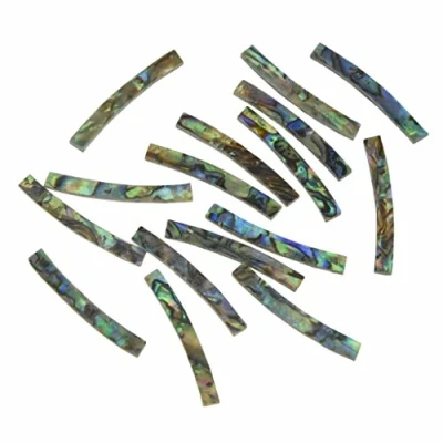 Image of Dopro Guitar Rosette New Zealand Abalone Curved Strips Soundhole Inlay Dimension 125mm*3mm*1.5mm
