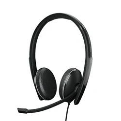 Image of Sennheiser SC 165 Mono USB headset 508317, color: Black