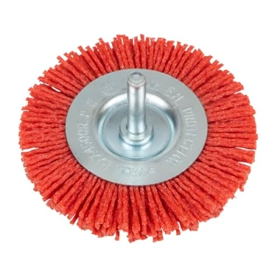 Image of Sealey 75mm Nylon Filament Circular Brush with 6mm Shaft