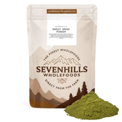 Image of Sevenhills Wholefoods Organic European Barley Grass Powder 1kg