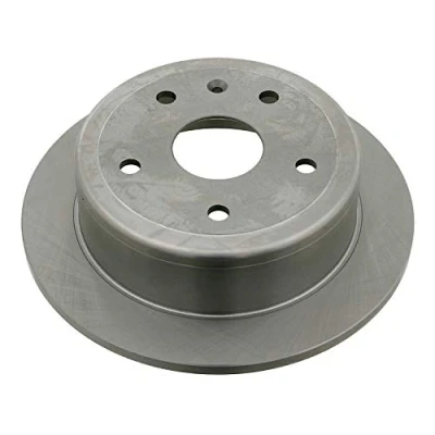 Image of 96219485 Brake disc FEBI BILSTEIN 23540 Rear Axle 258mm 10mm 5 Hole 114,3mm solid Coated DAEWOO: Leganza Saloon