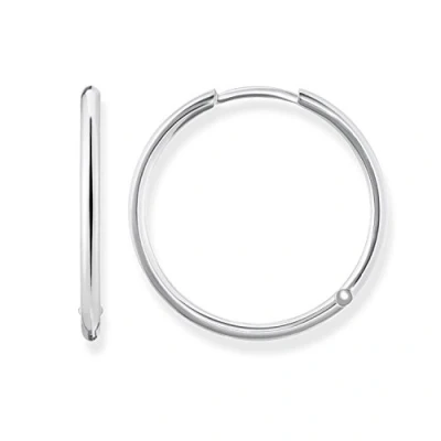 Image of Thomas Sabo Women Hoop Earrings 925 Sterling Silver CR610 001 12