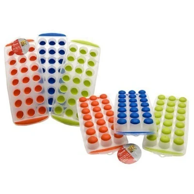 Image of PMS 21 Hole ICE Cube Tray 2ASSTD COLS W/HTAG