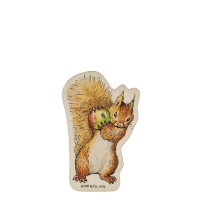 Image of Beatrix Potter Hunca Munca Wooden Magnet 