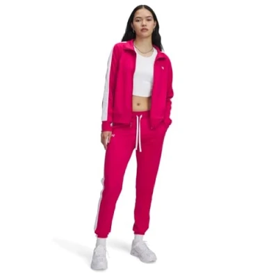 Image of Under Armour Tracksuit SET Tracksuit, Women&#039;s, Size: XS, Shaded fuchsia/white
