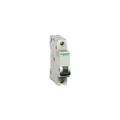 Image of Schneider Electric A9F53106 iC60H 1 Module Single Pole Type B MCB 6A 10kA (C60HB106)