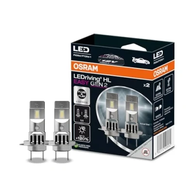 Image of OSRAM LEDriving® HL EASY GEN 2 ≜ H7/H18, LED high and low beam lamp, Cool White 6500K, no accessory needed, offroad use only ECE, lamps