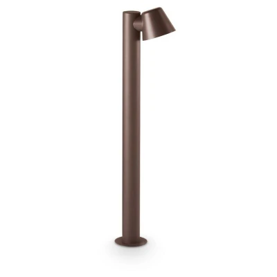 Image of Gas Outdoor Bollard Lamp 1 Light Coffee IP43, GU10