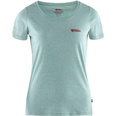 Image of FJALLRAVEN F83509 563 999 Fjällräven Logo T Shirt W Clay Blue Melange M