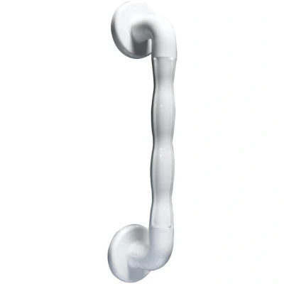 Image of 1600 Series Natural Grip 32mm Diameter Straight Grab Rail 450mm Length White AKW