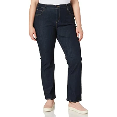 Image of Levi&#039;s Women&#039;s Plus Size 724 High Rise Straight Jeans