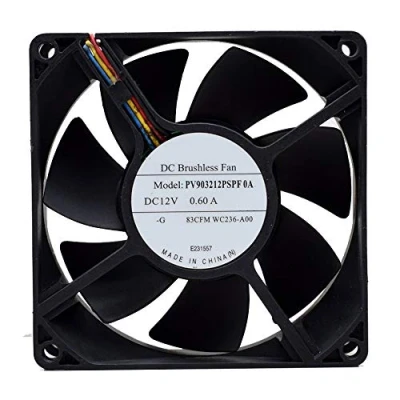 Image of RTDPART Laptop CPU Cooling Fan For Foxconn PV903212PSPF 0A PV903212PSPF0A 83CFM WC236 A00 DC12V 0.6A 9CM 90 * 32mm 4Pin PWM new