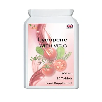 Image of Ved Lycopene Supplement Boost Immune System Super Antioxidant 100mg x 90 Tablets