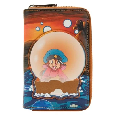 Image of Loungefly an American Tail Fievel Zip Around Wallet, Multicolored, Bifold