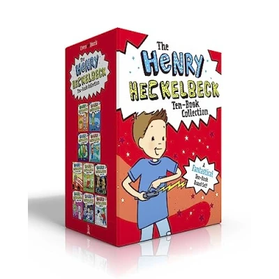 Image of the Henry Heckelbeck Ten Book Collection (Boxed Set): Gets a Dragon; Never Cheats; And Haunted Hideout; Spells Trouble; ... Robot; Is Out of This World; Chills