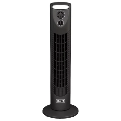 Image of Sealey Oscillating Tower Fan 3 Speed 30&quot; 230V