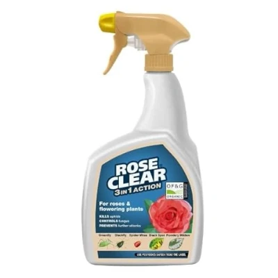 Image of 2 X Roseclear 3 In 1 Action For Roses and Flowering Plant 800ml