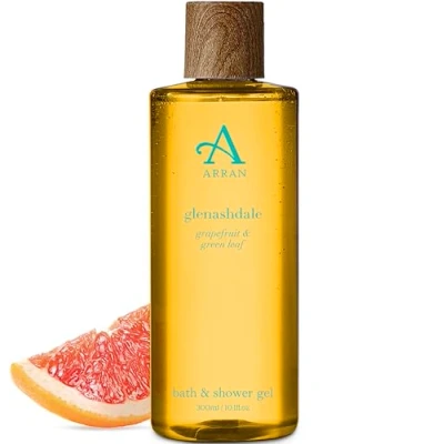 Image of Arran Glenashdale Luxury Body Wash (300ml/10floz) Premium Bath &amp; Shower Gel Scented with Bright Zesty Citrus Oils