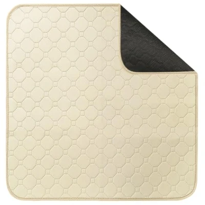 Image of Large Absorbent Washable Incontinence Chair Seat Protector Pad Sheet Waterproof Pads Nonslip Pet Underpads for Adult Children Baby Mat,55x53cm