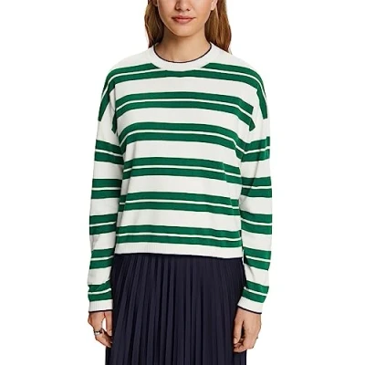 Image of ESPRIT Women&#039;s 073ee1i301 Sweater, 302/Dark Green 3, S