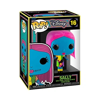 Image of Funko POP! Disney: the Nightmare Before Christmas Blacklight Sally Collectable Vinyl Figure Gift Idea Official Merchandise Toys for Kids &amp; Adults Movies Fans