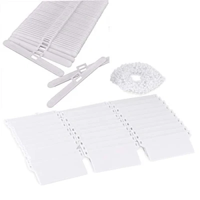 Image of First blinds Vertical Blind Accessories 89mm (3.5 inches) 25Pcs Top Hangers,25Pcs Bottom Weights Slats,5M Chain