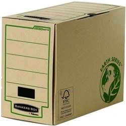 Image of Bankers Box Earth Series 150mm Foolscap Transfer File Pack of 20