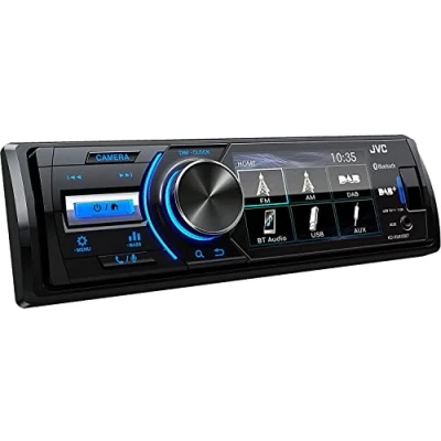 Image of JVC KD X561DBT 3&quot; Monitor DAB, Bluetooth Calling &amp; Music Streaming Car Radio, Rear Camera Input