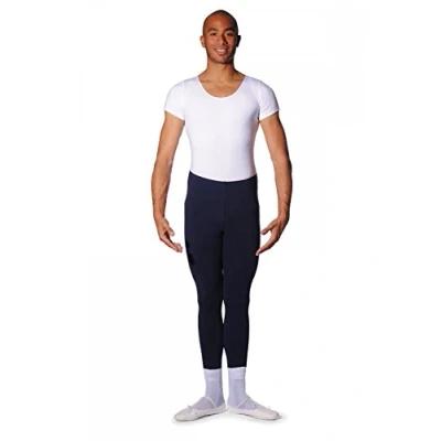 Image of Roch Valley BStirrup Boy&#039;s/Mens Stirrup Tights Navy Aged 7 8 122 128cm (1B)