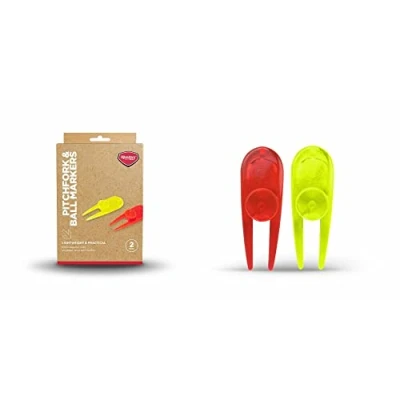 Image of Masters:Neon PitchFork &amp; Ball Markers X 2
