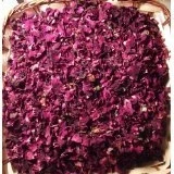 Image of 100 grams of Dried Burgundy Rose Petals Real Flower Wedding Confetti/Home Fragrance/Crafts From Soothing Ideas