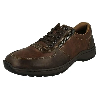 Image of Rieker Men&#039;s 3329 Oxford Flat, Toffee Wood 25, 6.5 UK