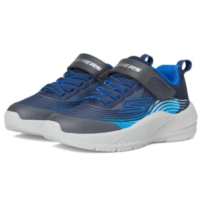 Image of Skechers Microspec Advance Sneaker, Navy, 11 UK Child