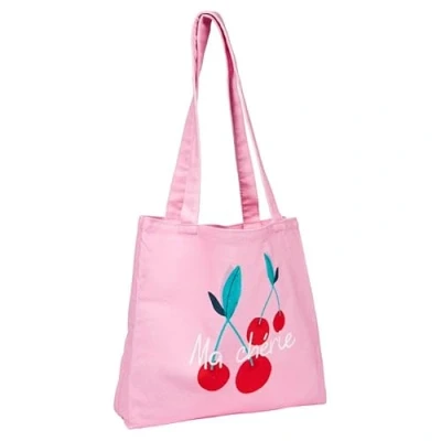 Image of Draeger Paris Tote Bag &quot;Ma chérie&quot; (auf Französisch) leicht, robust und ultraweich geräumige Innenseite aus 100 % Baumwolle Einkaufstasche wiederverwendbar