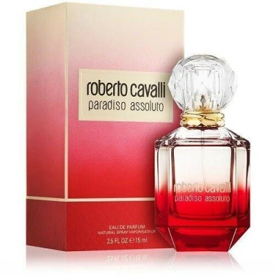 Image of Roberto Cavalli Womens Paradiso Assoluto Eau de Parfum 75ml Spray For Her One Size