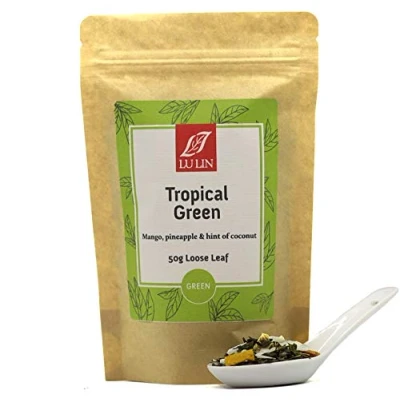 Image of LuLin Teas Tropical Green Loose Tea, 50 g