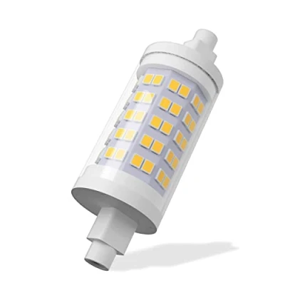 Image of R7S LED 78mm, 10W Bulb 1000LM AC 220 240V Non dimmable No Flickering, Equivalent for 100W J78 Halogen Lamps (Color : Natural White 4000K, Size 78mm 1pcs)