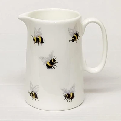 Image of Bumble Bees Fine Bone China Jug 11 cm
