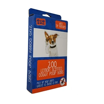 Image of Pet Touch 200 SCENTED DOGGY WASTE BAG WITH EASY TIE HANDLES