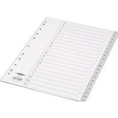 Image of Concord Grey Index Polypropylene 120 Micron Europunched A Z A4 Ref 62905
