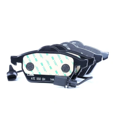 Image of 4B0698151, 4B0698151A, 4B0698151AB, 4B0698151AF, 4B0698151B Brake pad set ATE Ceramic 13.0470 7110.2 incl. wear warning contact AUDI: A4 B5 Saloon