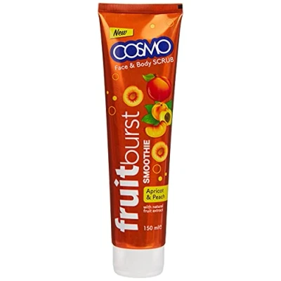 Image of Cosmo Fruitburst Apricot and Peach Scrub 150ml