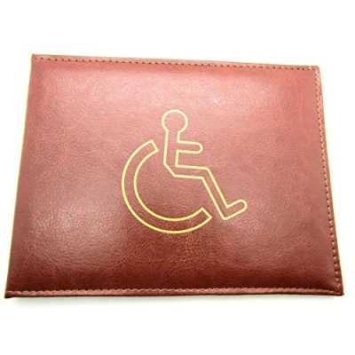 Image of Disabled Badge Holder (Brown)