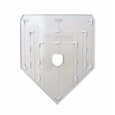 Image of Linic Plastics Bunting Templates, Choice of Shape, Clear Plastic, Pennant, Flag, Triangle (S7886) Free UK Postage (Shape B : Single Point Squared Top Pennant)