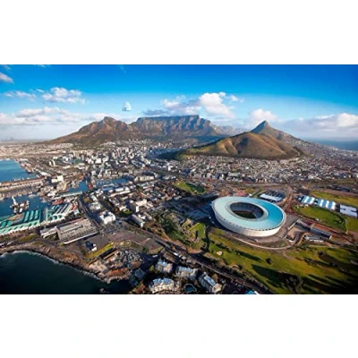 Image of Haeran River Full Drill Cape Town Diy 5D Diamond Painting By Number Unique Kits Home Wall Decor Crystal Rhinestone