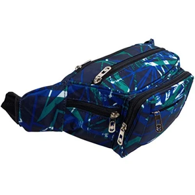 Image of RED X Bum Bag Fanny Pack Waist Laser Design Travel Festivals Pink